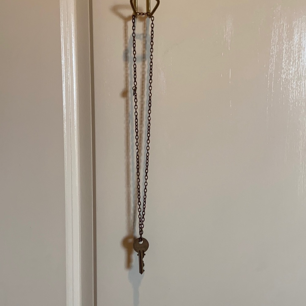 The Giving Keys long necklace. “Courage”